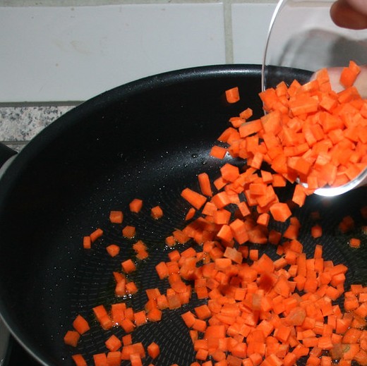 préparation et cuisson des légumes pour une ration ménagère